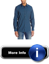 Calvin Klein Mens MicroCheck LongSleeve ButtonFront Shirt Uk